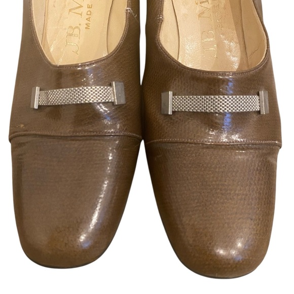 JB Martin Womens Vintage Brown Heels - Picture 4 of 7